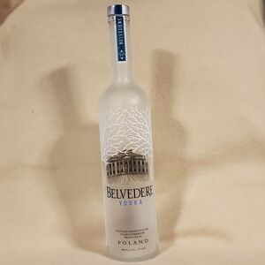 Belvedere Empty Vodka Bottle
